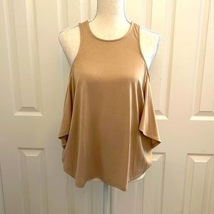 Cute shoulder cut-out shirt for a fun night out!